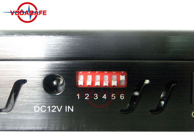 Europe Style Vehicle Signal Jammer 20m Shielding Distance Sweep Jamming