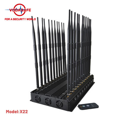 22 Bands Mobile Phone 5G Signal Jammer Multi Use Powerful Blocker