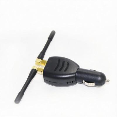 comprar 2 Bandas Mini Coche Cargador GPS L1 L2 Teléfono Celular Bloqueador de Señal 5-15 Metros Radio online manufacture