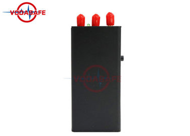 2G 3G GPS Portable Signal Jammer Average Outputting Power 27dBm Each Band