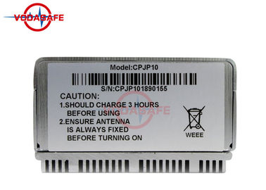 10W GPS Full Band Portable Signal Jammer 5 - 30m Coverage For Mobile Phone