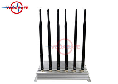 30 - 50M Jamming Range Mobile Phone Signal Jammer 2G 3G 4G 3W / Band Signal Jammer