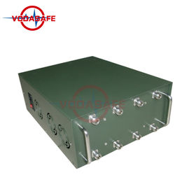 Manpack Mobile Phone Signal Jammer 6 High Gain FRP Antennas High Output Power